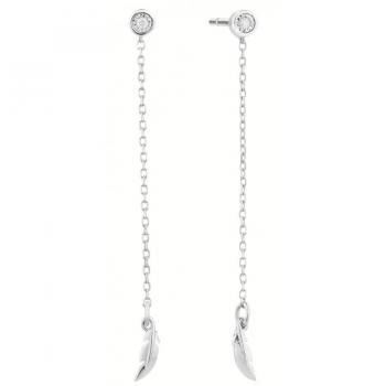 Pendientes Mujer Secrecy E8245CDAWA900 Plata de ley 5 cm