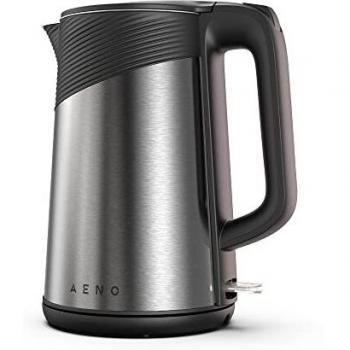 Hervidor de Agua Aeno EK3 2200W Doble Pared 1.7L Negro/Inox