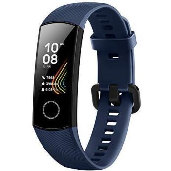 HONOR Band 5 Smartwatch Pulseira de atividade Inteligente impermeável IP68 com pulsómetro, Monitor de atividade desportiva, rastreador de Fitness com pedómetro, Azul