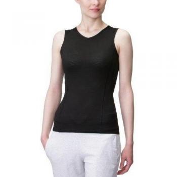 GORE RUNNING WEAR Essential Base Layer Lady - Camiseta sin mangas de running para mujer, color negro, talla 36