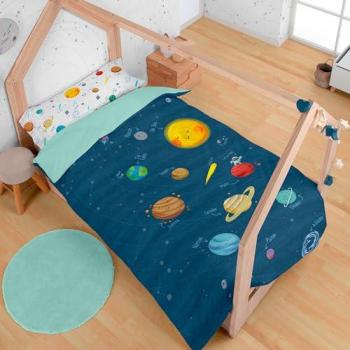 Dúo de funda nórdica Space - Impresión digital - Cama de 90 y 105 cm