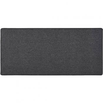 Alfombra de pasillo 80x150 cm Color Antracita, Gris oscuro, Gris claro - Alfombra de Piso para Sala de Estar Dormitorio Habitación Salón