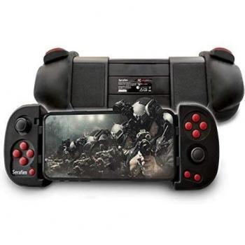 Serafim S1 Bluetooth Mobile game controller, joystick, gamepad with Macro, Turbo, Button Mapping for Nintendo Switch, PC, Android, Steam, Bluestacks, Epic games, Nox,Stadia, Windows