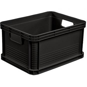 Caja de almacenaje, gris grafito, 20 l