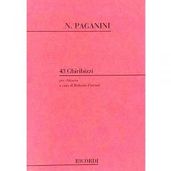 Ghiribizzi para Guitarra de Niccolò Paganini, Op. 43 RIC1373