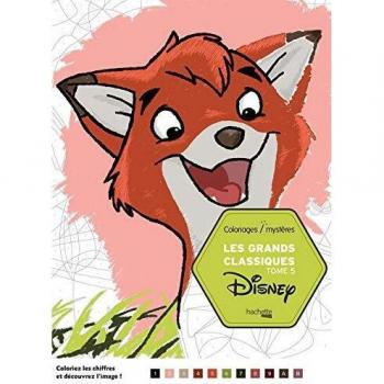 Libro de Colorear Misterioso Disney - Clásicos en Colores Tome 5