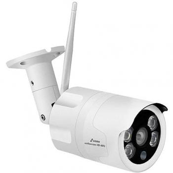 Cámara de seguridad adicional Stabo Multifon Security V 51137, exterior, 2304 x 1296 píxeles, tecnología inalámbrica 2.4 GHz