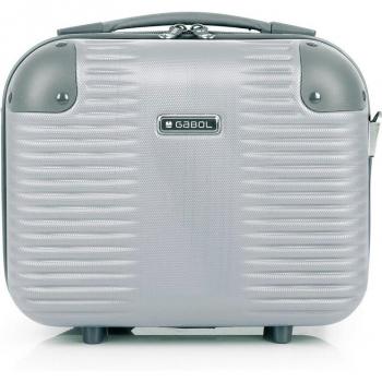 GABOL NECESER BALANCE RIGIDO PLATA BALANCE XP 30x18x28 Cms. - Neceser rígido con capacidad de 12L