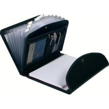 Portadocumentos Exactive Exafolio - PP - Botón - 25,5 x 33 cm - Color negro