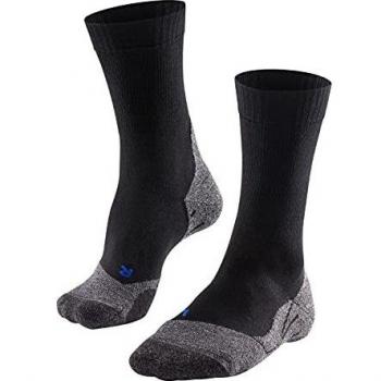 Falke TK2 Cool Men's Hiking Socks - Black Mix, Size 44-45