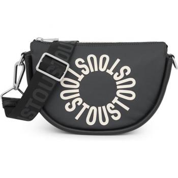 Bolso Bandolera Tous Miranda Soft Mediana en color gris oscuro