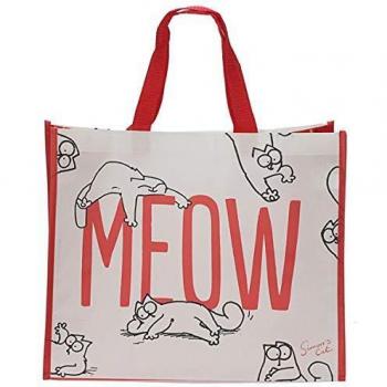 Simon's Cat Puckator NWBAG45 Meow Design - Bolsa de la compra