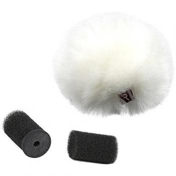 Paraviento de Piel Blanco para Micrófono Lavalier - Rycote Individual