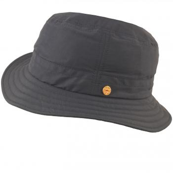 Mayser Sombrero de verano con protección UV 60 para exteriores, sombrero de viaje Kilian con función de bloqueo solar azul 61