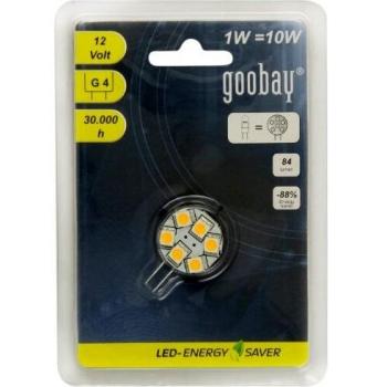 Foco LED G4 1,5 W 120 lm Luz Cálida 2800 K