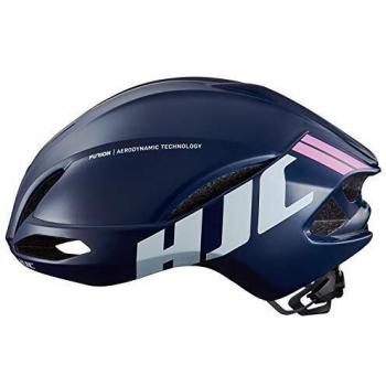 HJC FURION Road Rennradhelm Race Fahrrad Helm 190g Zeitrennen Belüftung Inmold Aerodynamisch, FRN, Farbe Marineblau - Glänzend, Größe XL/XXL