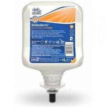 Crema Solar Stokoderm Sun Protect PURE SPF50 1 Litre Sin Perfume