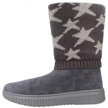 Botas de Niña Geox J Discomix Girl C Gris