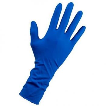 Caja 50 Guantes de Latex Azul Alta Protección - Talla L