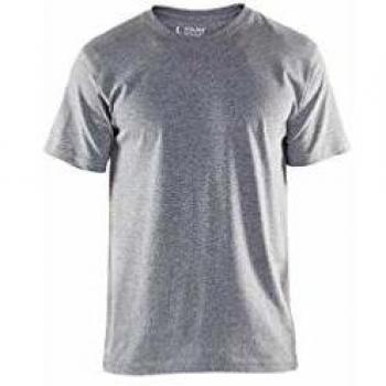 Blaklader T-Shirt Pack of 10 Gray Size XS