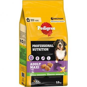Pedigree Professional Nutrition Adult Maxi ave y verduras - 12 kg