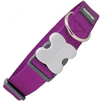 Red Dingo GmbH 9330725042001 Collar Extra Ancho Perro, L, Morado
