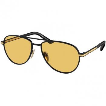 Prada PR A54S 1BO90C Men's Sunglasses Black Size 60