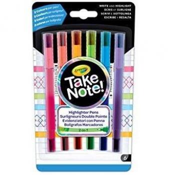 CRAYOLA 58-6560 rotulador Azul, Verde, Naranja, Rosa, Rojo, Violeta 6 Pieza