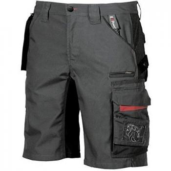 U-power Pantalones Cortos de Trabajo Start - Gris