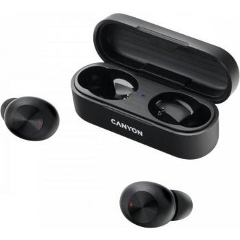 Canyon TWS-1 True Wireless Earbuds In-Ear Bluetooth Black