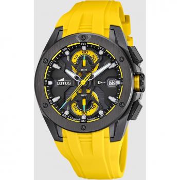 Reloj de Hombre Lotus Vortex 18943/1 - Reloj de caucho color amarillo