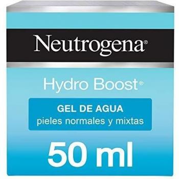 Neutrogena Hydro Boost Water Gel 50ml - Facial moisturizer for normal to combination skin, long-lasting non-oily hydration, contains hyaluronic acid and trehalose of natural origin, developed with dermatologists