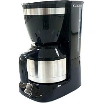 Cafetera goteo COMELEC 4012, para 10/12 tazas, jarra térmica acero inox,