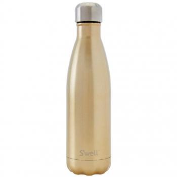 S'well Unisex's Stainless Steel Water Bottle, Sparkling Champagne, 500ml
