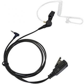 Coodio Yaesu Vertex Radio Auriculares Micro-Auricular Micrófono [Tubo Acústico] Seguridad y Bodyguard Para Yaesu Vertex FT-60E VX-3E Walkie-Talkie Transceptor Emisor y Receptor PMR