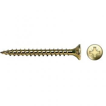 Celo 9B2513Vlox - Tornillo para Madera Velox Rosca Completa Cabeza Avellanada Impronta Pz Diámetro 2,5X13 Mm, Bicromatado, 1000 Unidades