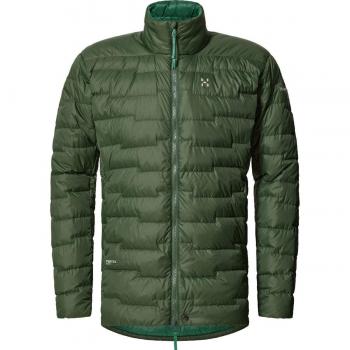 Chaqueta Acolchada de Hombre Haglöfs ROC Flash Down Verde Oscuro L