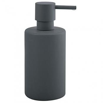 Dispensador de Jabón Cerámico Gris Mate Spirella - Diseño Premium para 300 ml