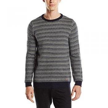 Jack & Jones Premium Jjprzayden Knit Crew Neck-Suéter Hombre,    Bleu