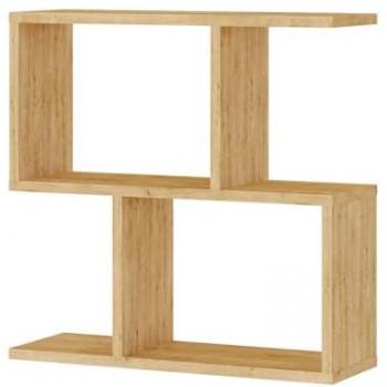 Estantería Mesa Centro Safir 60 x 60 cm Roble Madera MDP