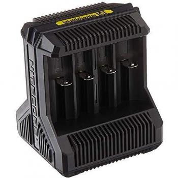 Nitecore i8-8 Bay Charger for Li-Ion, NiMH and NiCd Batteries, Black, S