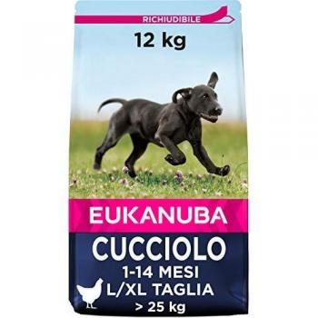Eukanuba Puppy Dog Food for Large Dogs Rich in Fresh Chicken, 12 kg