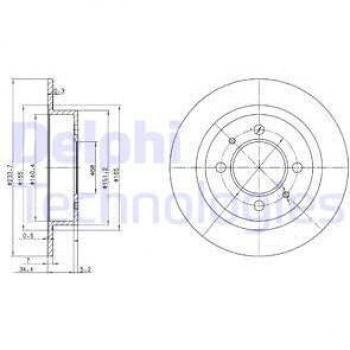 Disco de freno DELPHI BG3126 con características de alta calidad, diseño optimizado para una mejor disipación del calor, fabricado en materiales duraderos y resistentes a la corrosión, compatible con una amplia gama de vehículos para un