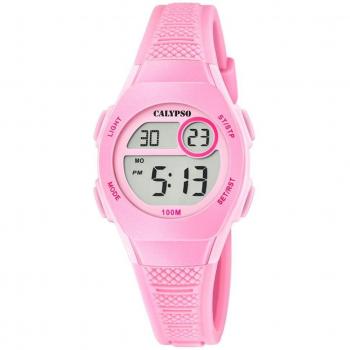 Reloj Calypso Junior Collection K5831/3 Infantil Correa de Caucho Negro