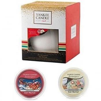 Yankee Candle vacaciones fiesta Scenterpiece Elizabeth con temporizador - dos Melt tazas