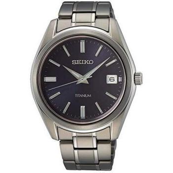 Seiko Discover More Titanium Quartz SUR373P1 100M Men's Watch