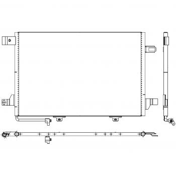 BEHR HELLA SERVICE 8FC 351 301-674 Kondensator, Klimaanlage
