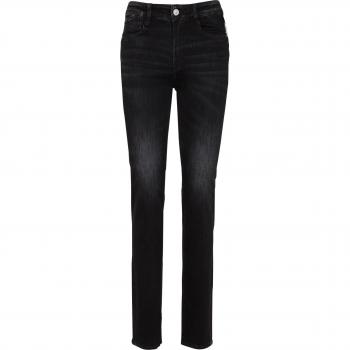 Le Temps des Cerises High Waist Straight Leg Jeans PULP REGULAR Black