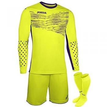 Joma - Set portero zamora ii amarillo flúor m/l para hombre