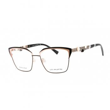 La Matta LMV3305 C2 Gafas Recetadas para Mujer Dorados con armazones dorados y lentes recetados de 55
